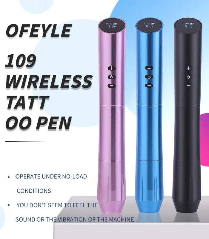 Yilong Ofeyle-109 Wireless Tattoo Pen Permanent Makeup Machine 3.0MM