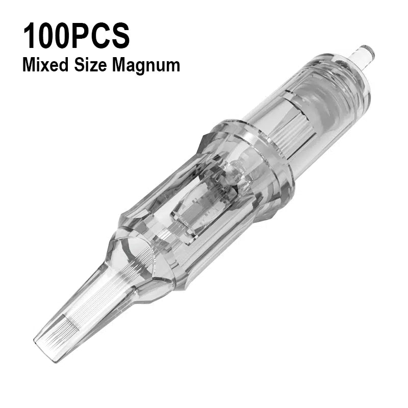Yilong Diamond Cartridges Needles Mixed Size Magnum – Box of 100