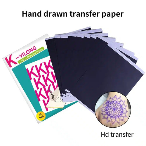 Hand drawn transfer paper