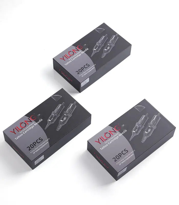 Yilong Diamond Cartridges Needles Curved Magnum – Box of 20