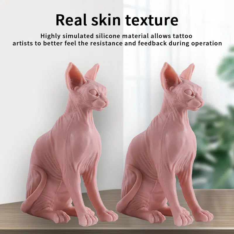 Tattoo Silicone Model Silicone Sphinx Cat