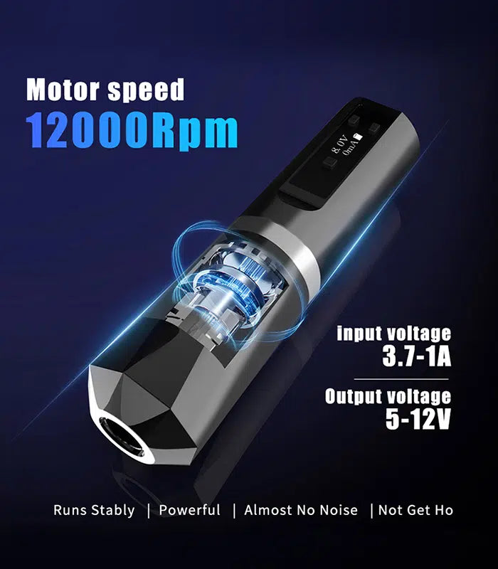 Yilong 180 Type Adjustable Stroke Tattoo Pen Machine 2.7-4.5MM