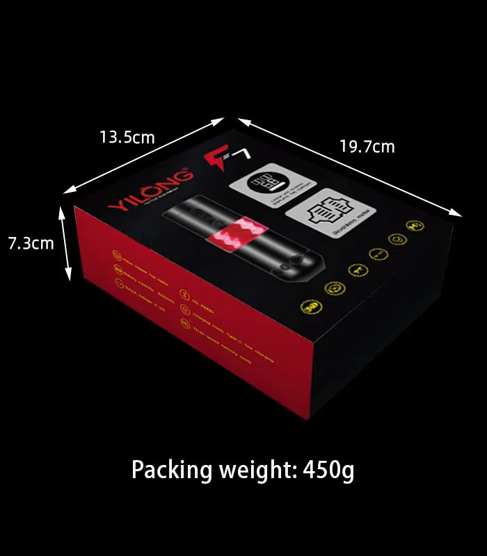 Yilong F7 Wireless Tattoo Pen Machine 3.5MM