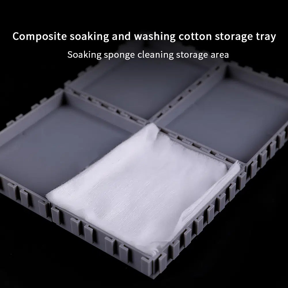 Assembling Composite Soaking And Washing Cotton Storage Tray