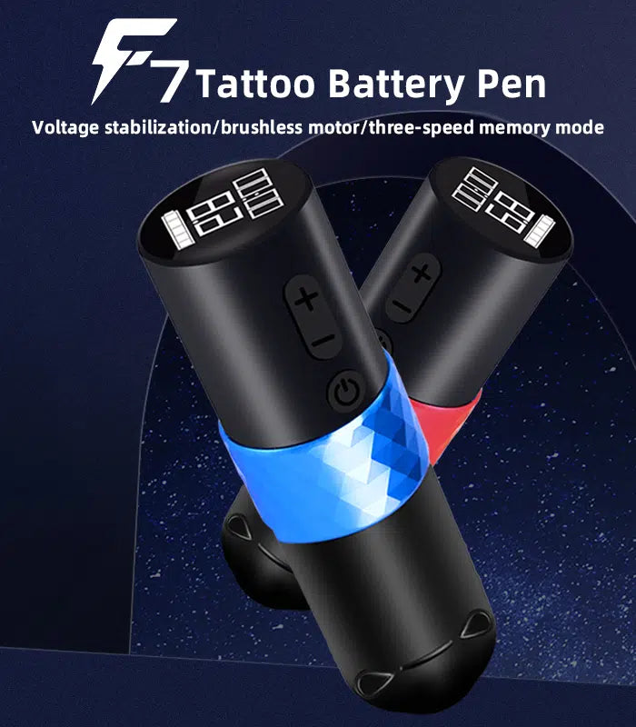 Yilong F7 Wireless Tattoo Pen Machine 3.5MM