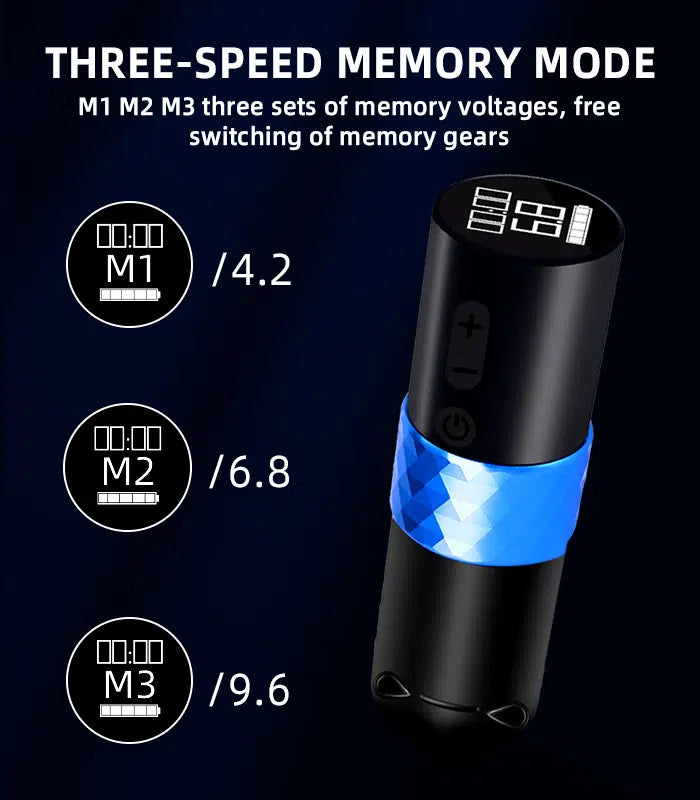 Yilong F7 Wireless Tattoo Pen Machine 3.5MM