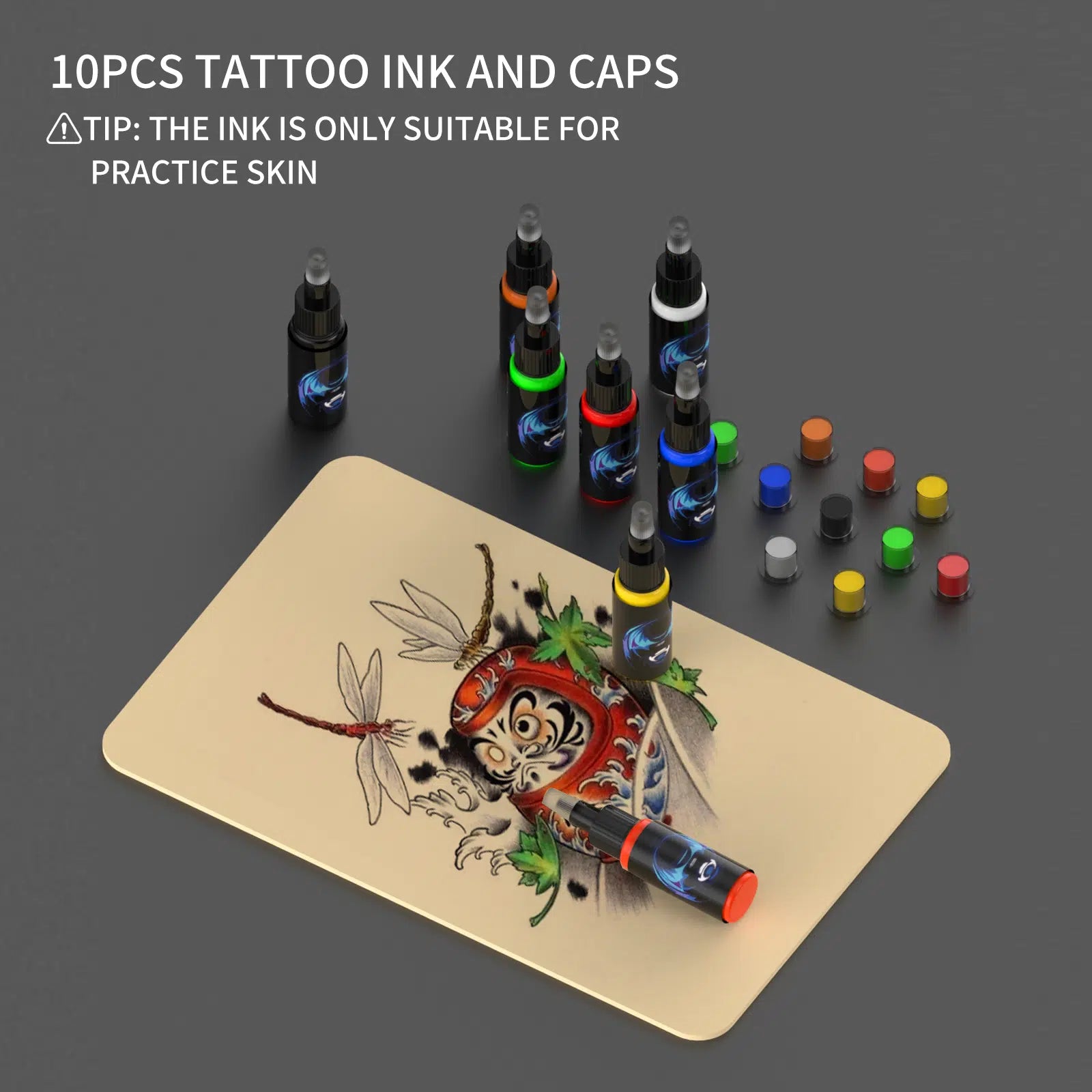 Yilong Goblin Wireless Tattoo Gun Machine Kit