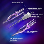 Yilong Ofeyle Purple Cartridges Needles Mix RL – 20pcs